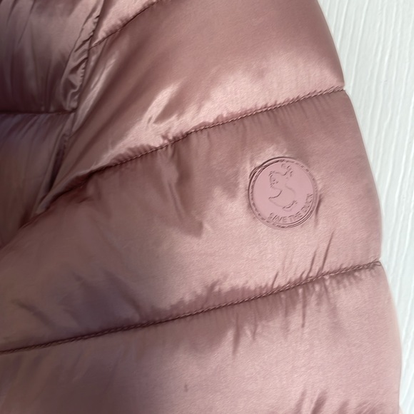 Save The Duck Elsie Short women’s Pink Puffer jacket - Picture 12 of 17